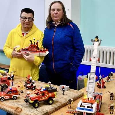 APRÈS LES MÉCANOS, LES PLAYMOBILS DE FRÉDÉRIC PAMART.