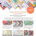 Papiers de la série Design - 15 %