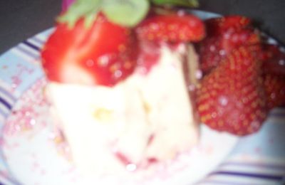 Mes minis charlottes aux fraises