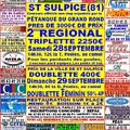 2ème Régional à St Sulpice 28 et 29 Septembre 2013