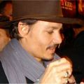 Tapis rouge sang Sweeney Todd: Johnny Depp et Tim Burton à Paris