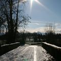 Promenade en bleu et blanc