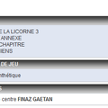 Matchs de ce Week End pour les U15 et U16