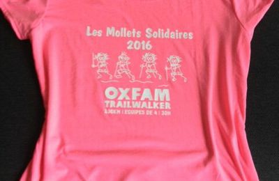 Trailwaker Oxfam 2016