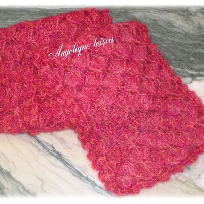 Queenies Angel Crochet Scarf 