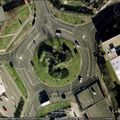 Rond-point à Londres (Grande Bretagne)
