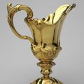 Gold ewer from the toilette set for Emperor Franz I, made by Anton Matthias Domanek, Vienna, c. 1750