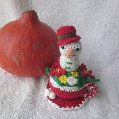 Test crochet - le jardin d'hiver éternel...