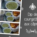 Dip de courgettes aux câpres