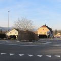 Rond-point à Schinznach-Bad (Suisse)