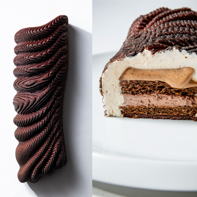 Yannick Alléno dévoile sa bûche de Noël, à découvrir exclusivement au Pavillon Ledoyen !