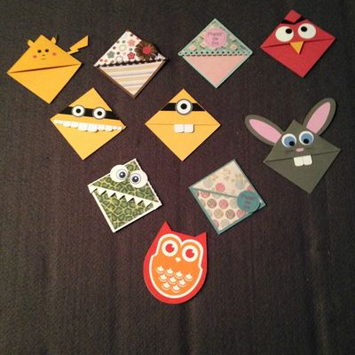 semaine 4 : les marque-pages