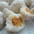 Mochis à la cacahuètes et à la noix de coco