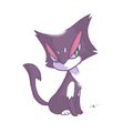 Fan art Pokemon : Chacripan Purrloin Choroneko