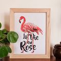 Flamingo d'Isabelle HARCOURT VAUTIER