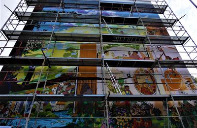 montbrison  42 2019 street art  l'art pictural par Loire Habitat