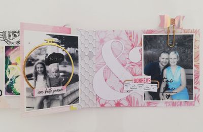 Mini Album - Ca sent bon l'été - {Invité créative Passion Scrap}