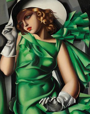 TAMARA DE LEMPICKA, peintre polonaise