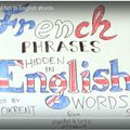 French origin of English words - B1