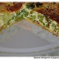 TARTE AUX LEGUMES VERTS