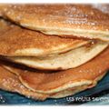 Pancakes au levain à la farine semi-complète ( Thermomix ou pas )