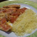 filets de rouget tomatés
