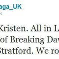 Avant première de Breaking Dawn Part 1 à Londres le 16 novembre