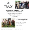 Bal trad' avec Maragane : dimanche 6 avril à 15h