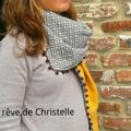 Mon foulard, chèche fétiche pour l'hiver