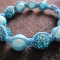 Bracelet style Shamballa