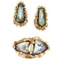 Freshwater Pearl, Freshwater Pearl, Semi-Baroque Cultured Pearl & Antique Freshwater Pearl 