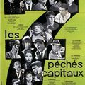 Les sept Péchés capitaux (1962) de S. Dhomme, E. Molinaro, P. De Broca, J. Demy, J.L. Godard, R. Vadim, C. Chabrol