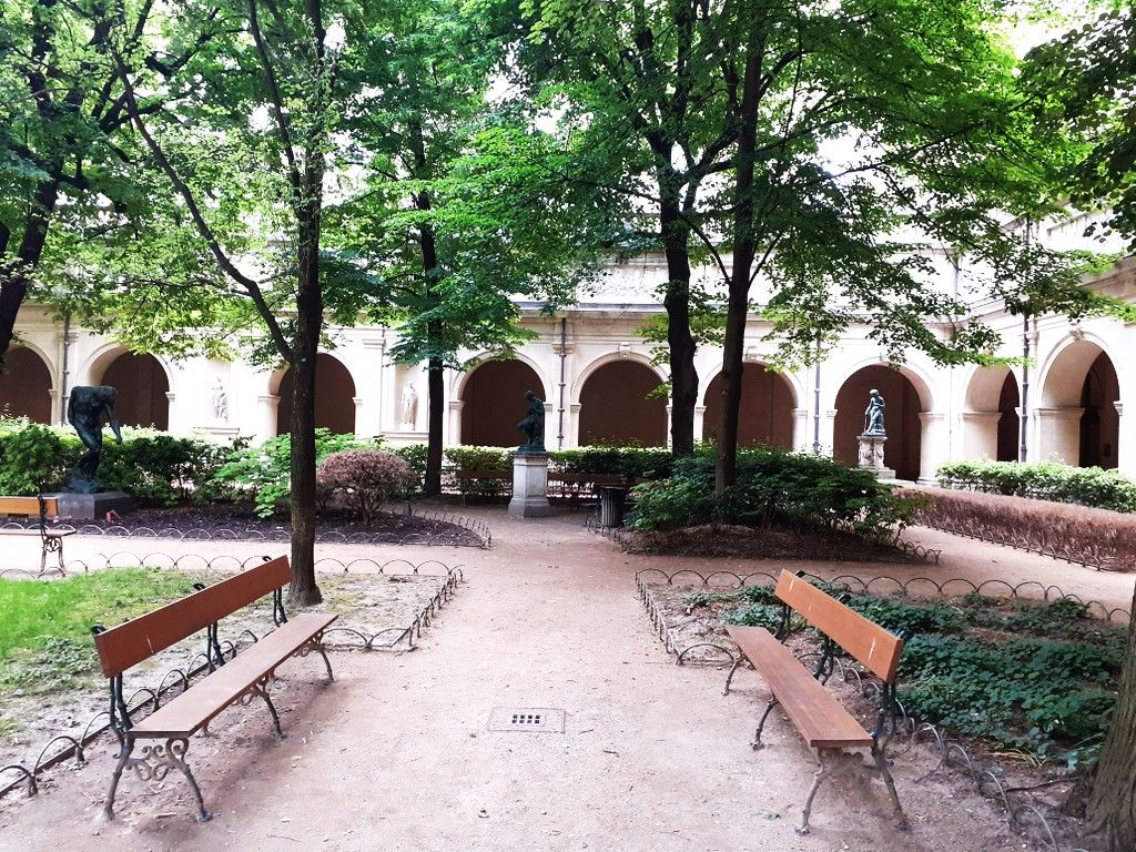 m2Jardin des Beaux-Arts - Sculptures