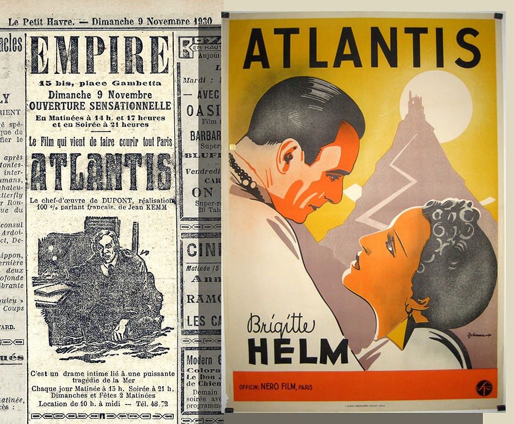 Le Havre Cinéma Gaumont Pathé Lecesne reconstruction Perret star Apollo Grillon Alhambra, Sirius Vox Rex Scala Royal Rio Réau Paris Sainte Adresse Lido billard Français Empire Normandy