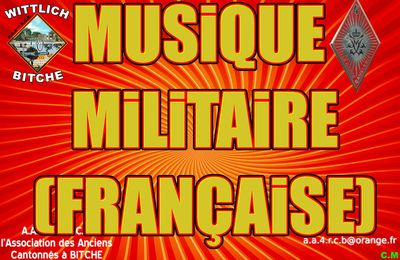 MUSiQUE MiLiTAiRE (de FRANCE).