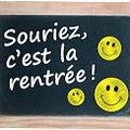 Souriez, c'est la rentrée !