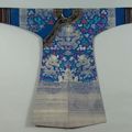 Manteau-robe de mandarin, Chine. Circa 1900