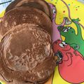 Pancake léger au chocolat