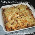 Gratin de poisson aux légumes