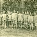 Photo un peloton de mitrailleuse du 272e RI