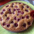 Financier aux framboises