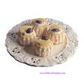 Petites charlottes aux poires et aux marrons