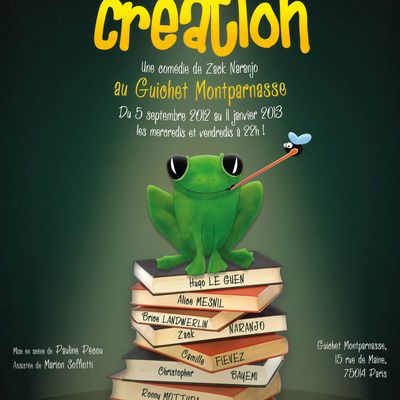 "A l'aube de la création", comédie de Zack Naranjo mise en scène par Pauline Pécou