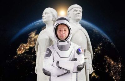 La première photo de Thomas Pesquet prise depuis l'espace c'est notre Normandie sous le soleil... comme toujours!