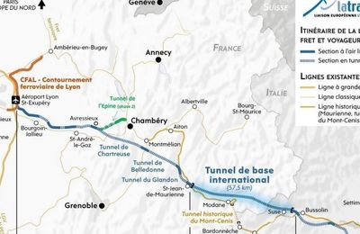 Lyon-Turin : très tardif déblocage des études d’avant-projet détaillé de l’accès français au tunnel de base