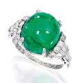 Platinum, Emerald and Diamond Ring, Van Cleef & Arpels - Sotheby's