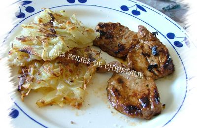 Filet mignon de porc mariné