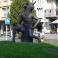 Rond-point à Martigny (Suisse)