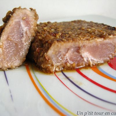 Tataki de thon