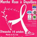 Marche Rose à Deyvillers - Dimanche 14 octobre